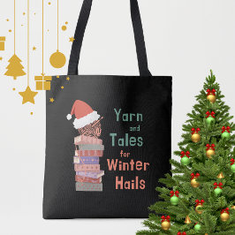 Bolso Cruzado Yarn and Tales for Winter Hails Christmas