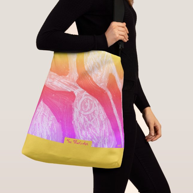 Bolso Cruzado Yellow&Blossom  (Detalle)