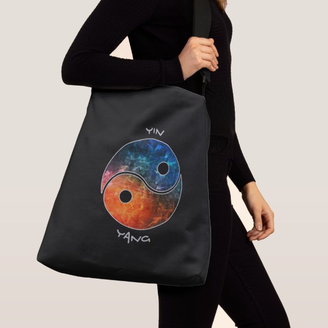 Bolso Cruzado Yin Yang Tote Bag (Detalle)