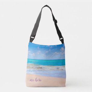 Bolso Cruzado Yo aquí en la playa