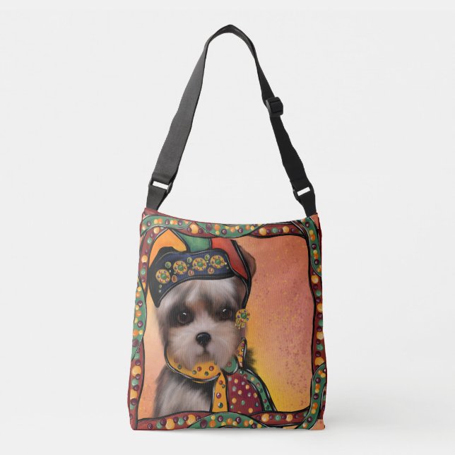 Bolso Cruzado Yorkie Poo (Anverso)
