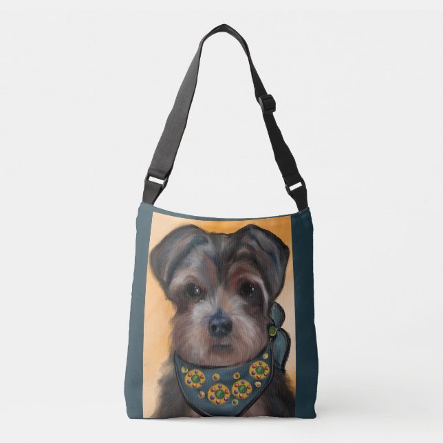 BOLSO CRUZADO YORKIE POO          (Anverso)