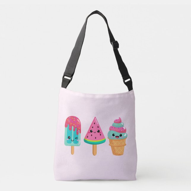 Bolso Cruzado Yummy Ice Cream Triam Summer Vibe (Anverso)