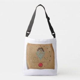 Bolso Cruzado Zodiac - Gemini - Cross Body Tote Bag