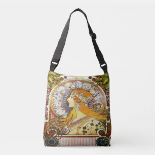 Bolso Cruzado Zodiaco 1896 de Alfons Mucha