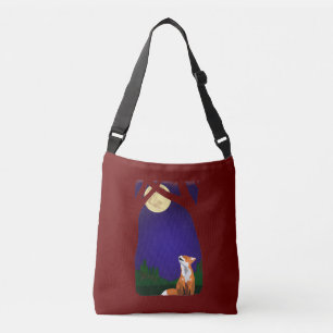 Bolso Cruzado Zorro de luna llena