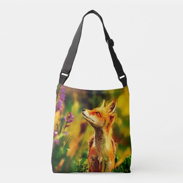 Bolso Cruzado Zorro de primavera (Anverso)