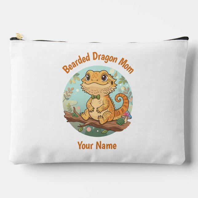 Bolso de Accesorios para Mamá de Dragón Barbudo Pe (Anverso)