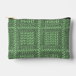 BOLSO DE ACCESORIOS PEQUEÑO SAGE PUNTADA DEL REVES