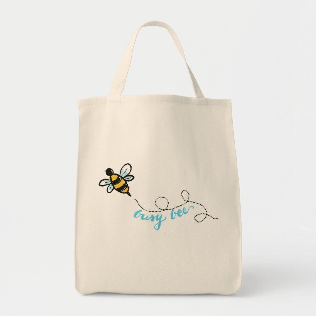 Bolso de aleta de compras de Bee. (Frente)
