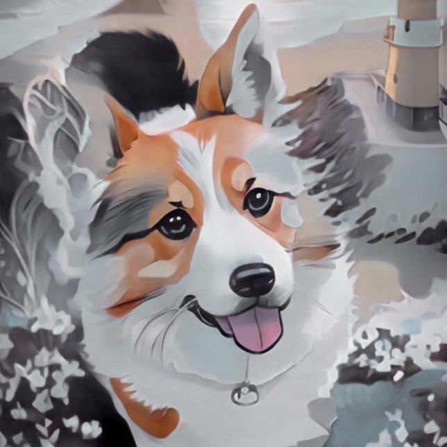 Bolso de aleta de Corgi Dog (Subido por el creador)