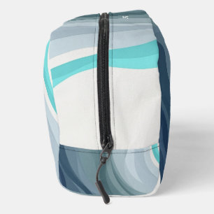 Bolso de aseo de onda abstracta de moda