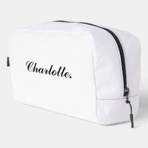 Bolso de aseo de viaje con nombre personalizado Do