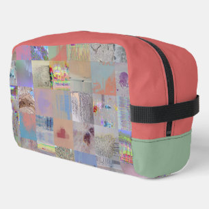 Bolso de Aseo Geométrico de Parche Tradicional