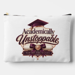 Bolso de aseo para graduación académicamente impar