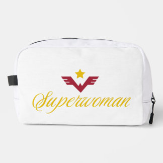 Bolso de aseo personal con firma de Superwoman