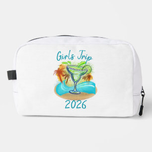 Bolso de aseo personalizado de isla tropical