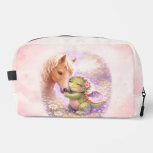 Bolso de aseo personalizado Dragón y Caballo Lindo