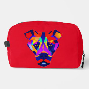 Bolso de aseo rojo dopp kit de Alexander's Dog