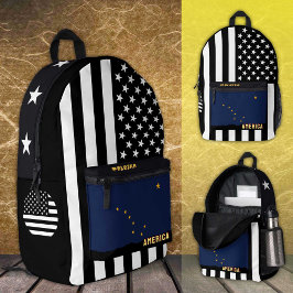 Bolso de bandera de Alaska personalizado, bandera 