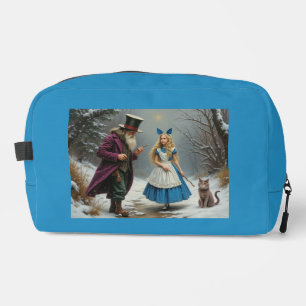 Bolso de baño azul de Winter Alice