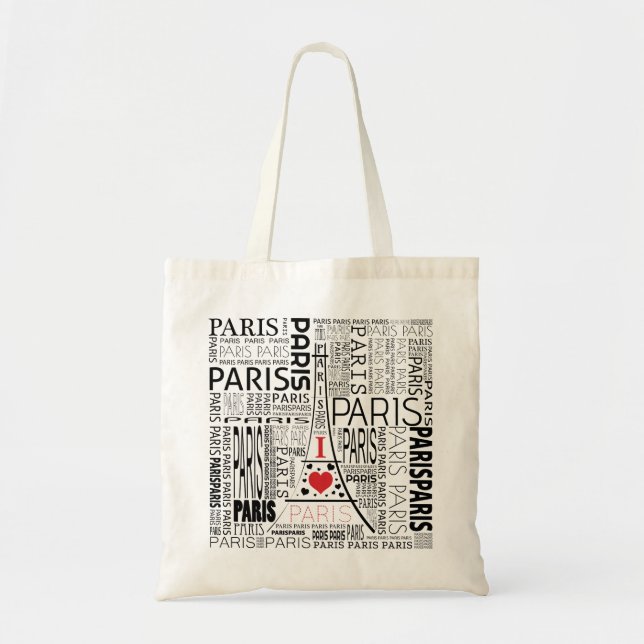 Bolso de compras de París (Frente)