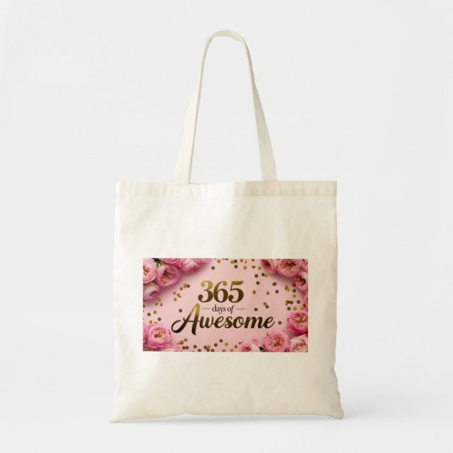 Bolso de compras de tote con la cuenta regresiva d (Frente)