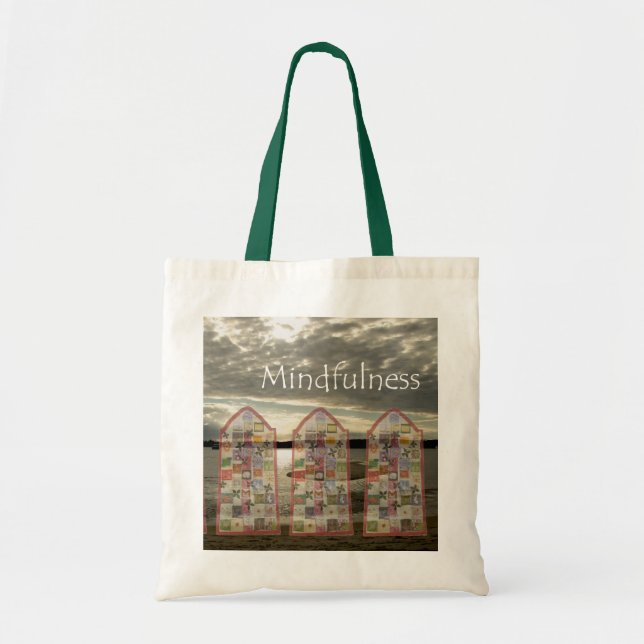 Bolso de compras del Mindfulness (Frente)