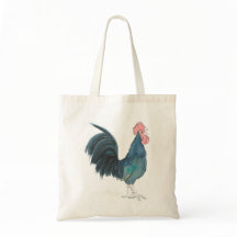 bolso de compras del pollo del