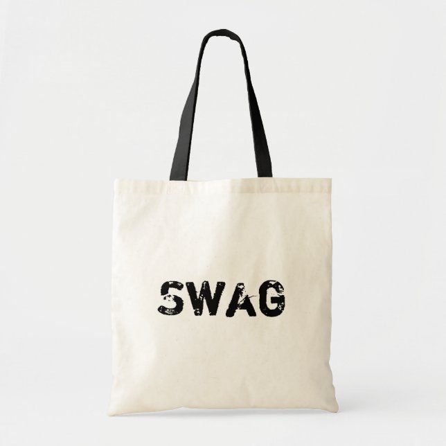 Bolso de compras del Swag (Frente)