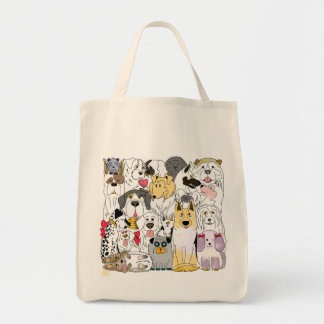 Bolso de compras para los amantes del perro