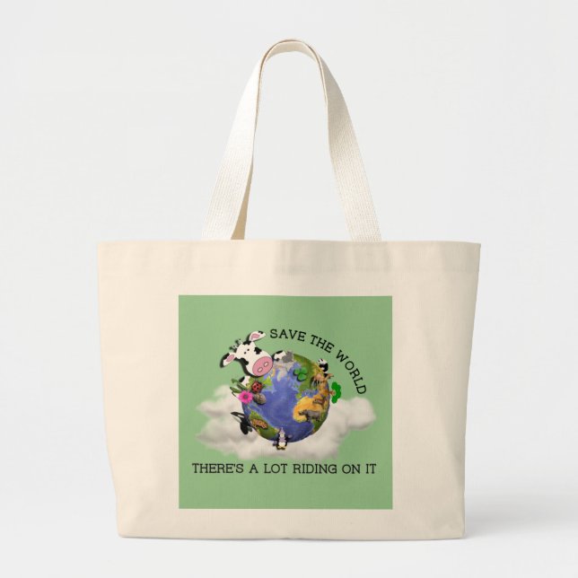 Bolso de compras reutilizable (Frente)