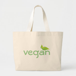 Bolso de compras reutilizable del vegano