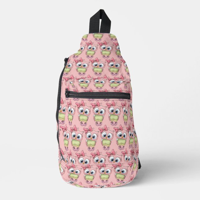 Bolso de correa de búho (Anverso)