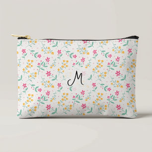 Bolso de cosméticos floral personalizado