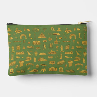 Bolso de cosméticos para viaje retro