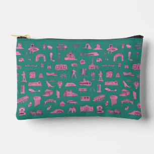 Bolso de cosméticos para viaje retro
