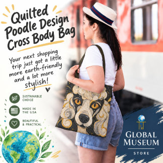 Bolso de cuerpo cruzado con diseño de patrón de ca