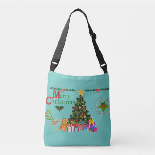 bolso de cuerpo cruzado del árbol de tiempo de los