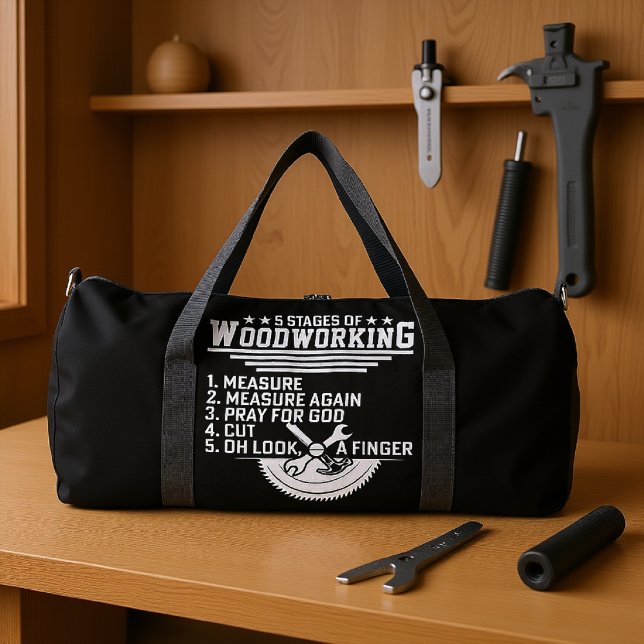 Bolso De Deporte Grande 5 Etapas De Carpintería  (Subido por el creador)