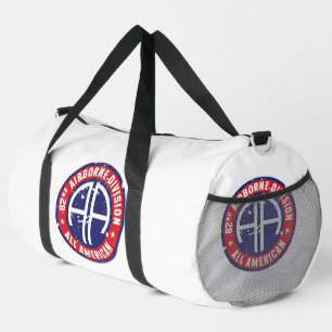 Bolso De Deporte Grande 82ª División Aérea "All American" Grunge