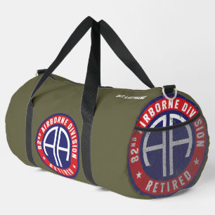 Bolso De Deporte Grande 82.º Personalizado "Retirado" de la División Aérea