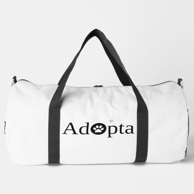 Bolso De Deporte Grande Adopta (Anverso)