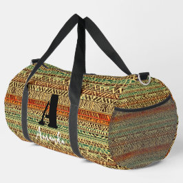 Bolso De Deporte Grande África Amhara Etiopia Geométrica Patrón Étnico 20