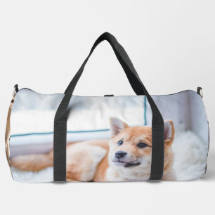 Bolso De Deporte Grande Agrega tu foto y texto personalizado en 2 caras