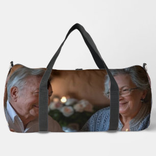 Bolso De Deporte Grande Agregar Foto de Aniversario Personalizar