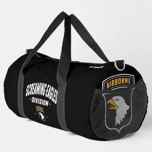 Bolso De Deporte Grande Águilas de grito - Personalizado de la 101ª Divisi