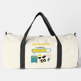 Bolso De Deporte Grande Amarillo de carga de verano