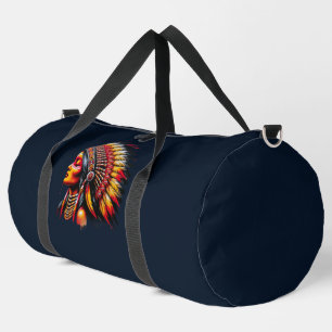Bolso De Deporte Grande Americano nativo