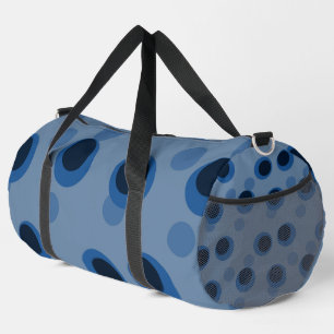 Bolso De Deporte Grande Anillos de Luna Azul